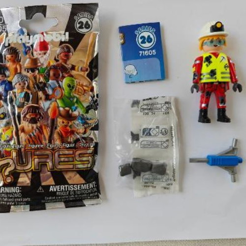 Playmobil 71605 Series 26 Worker with Compressor new