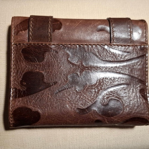 Timberland leather wallet new brown