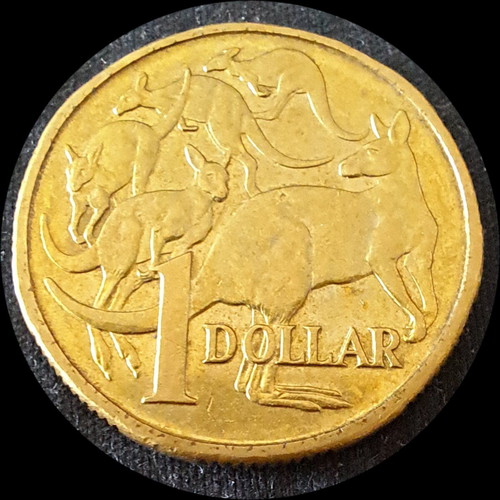 1 Australian Dollar 1984 used, rare collectible