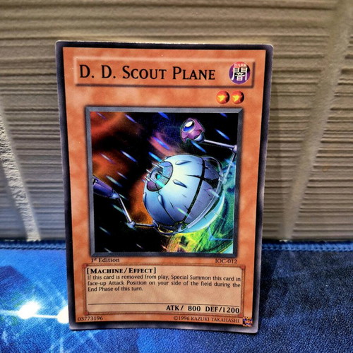 Yu-Gi-Oh! D.D. Scout Plane IOC-012 1st Edition Holo card used