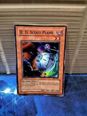 Yu-Gi-Oh! D.D. Scout Plane IOC-012 1st Edition Holo card used