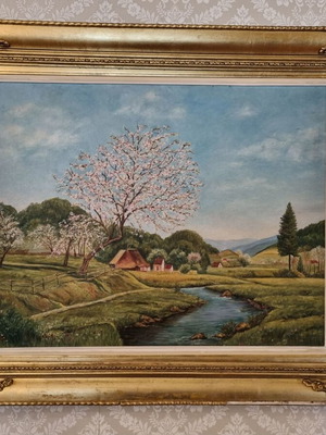 Painting used with signature A.Kapel