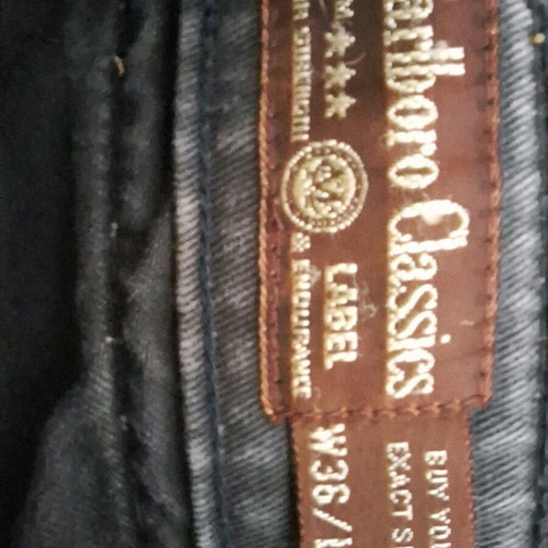Marlboro Classics men's five-pocket pants used, gray, size L