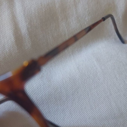 Vintage Round Tortoiseshell Eyeglass Frame like new, Italian