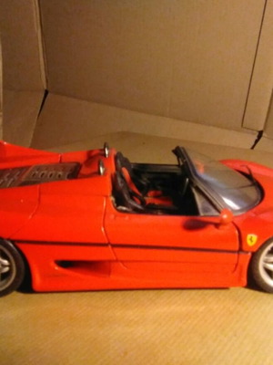 Ferrari F-50 1:18 Maisto used, 1995 model