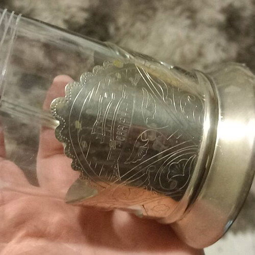 Antique glasses from Russia like new, set of 2