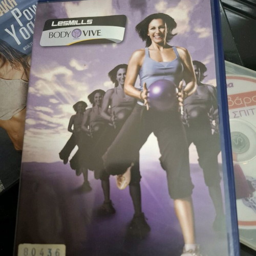 Fitness DVDs used, pack of 4
