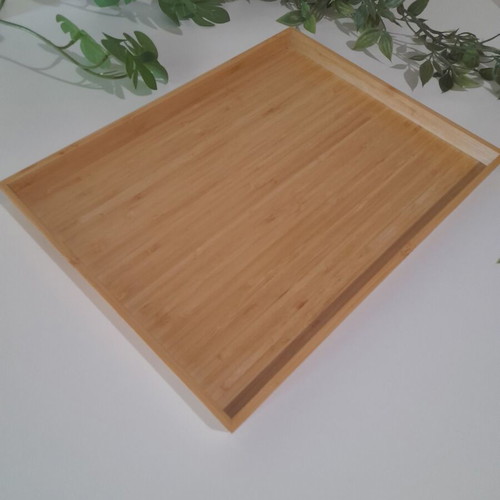 Bamboo kitchen organization set like new 4-piece IKEA