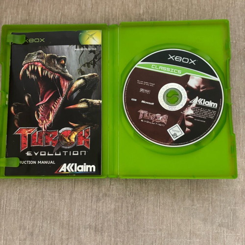 Turok Evolution Xbox Original used complete