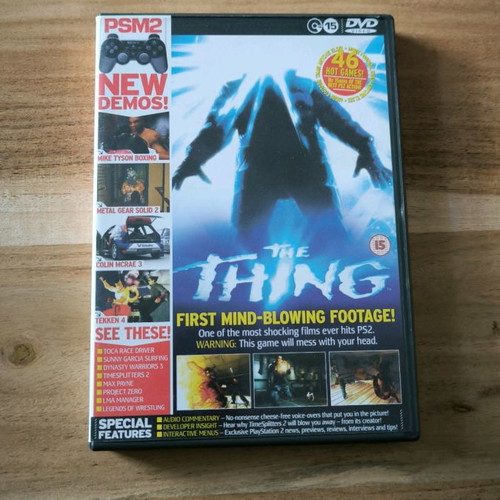 The Thing Demo Playstation 2 PS2 in perfect working condition