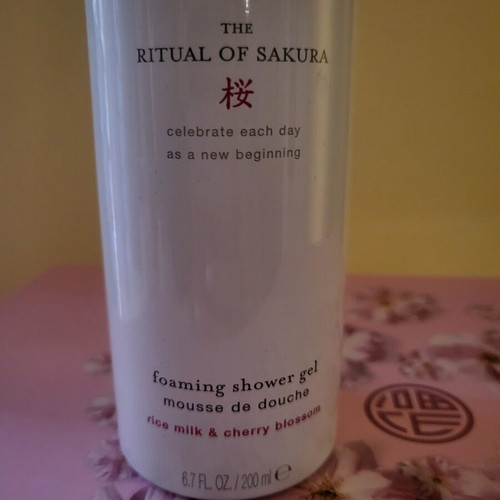 Rituals The Ritual of Sakura Foaming Shower Gel 200ml new