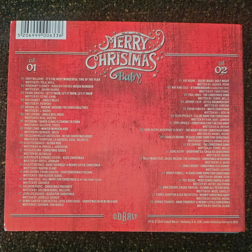 Merry Christmas Baby CD like new