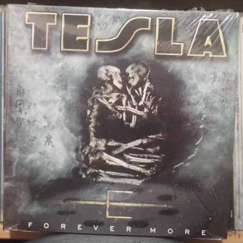 Tesla Forever More LP new, blue light colored vinyl, metal