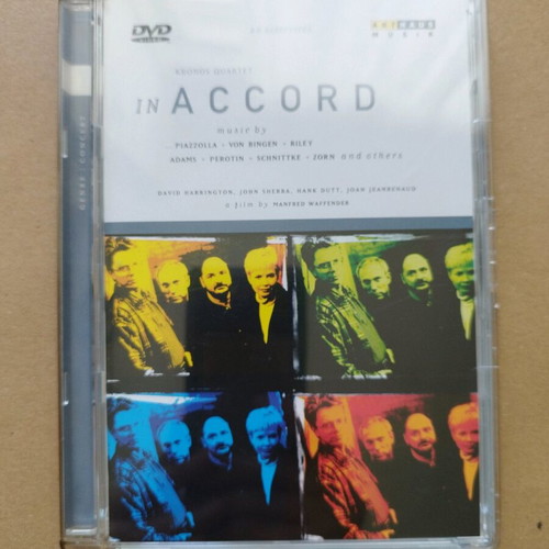 Kronos Quartet In Accord DVD like new, collectible