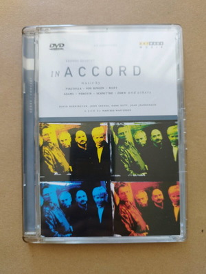 Kronos Quartet In Accord DVD like new, collectible
