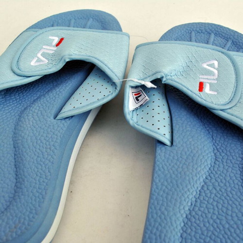 Fila Foam Slide sandals new, blue with logo strap, EU 40