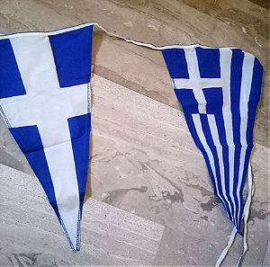Σημαία Ελληνική Τρίγωνη 35cm