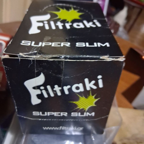 Filtraki plastic filters and rolling papers new