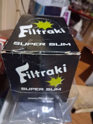 Filtraki plastic filters and rolling papers new