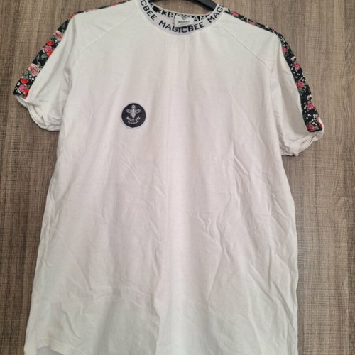 Magic Bee men's T-shirt, white, XXL