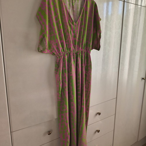 pink and green leopard print dress with print,… Womens dresses
