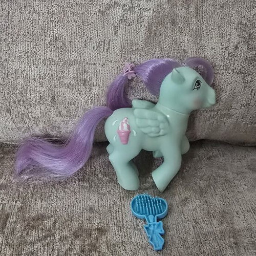 My Little Pony Peppermint Crunch figure from Sundae Best 1987