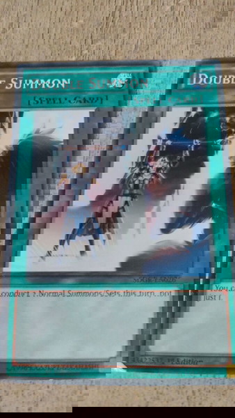 Double summon Yugioh Yu-gi-oh