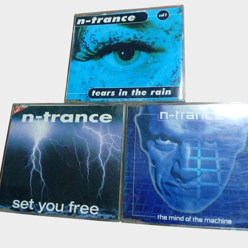N-Trance 3X Original CD Singles lot like new, electronic