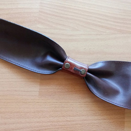 Leather belt brown 115cm like new