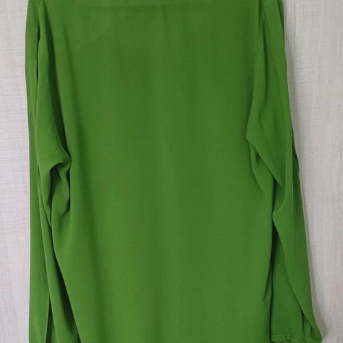 Esprit Women's Long-Sleeve Green Blouse Like New Size M