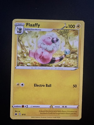 Flaaffy Pokemon Card 09/15 McDonalds 2022 used