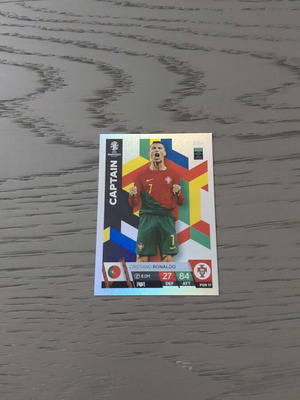 Topps Euro 2024 Cristiano Ronaldo football card like new