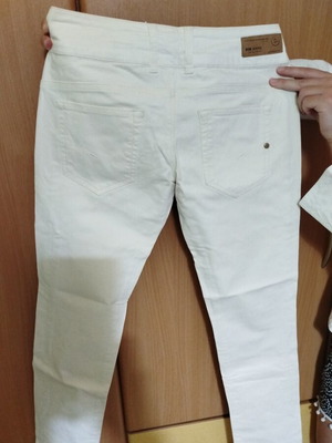 Beige fabric pants size 26 like new