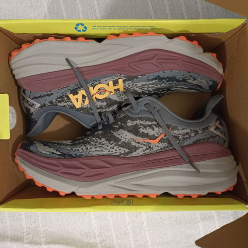 Hoka Stinson 7 Trail Running Shoes like new, size 45