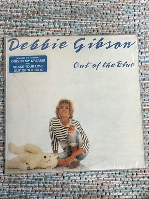 Out of the Blue vinyl record by Debbie Gibson used, pop