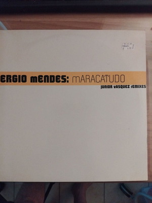 Sergio Mendes Maracatudo 12" vinyl used, Junior Vasquez remixes