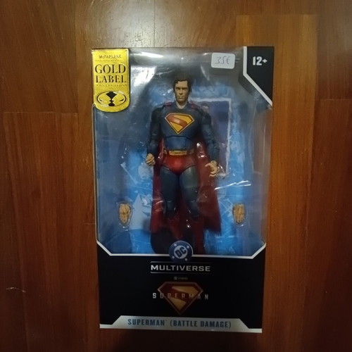 McFarlane Superman Battle Damaged Figure new