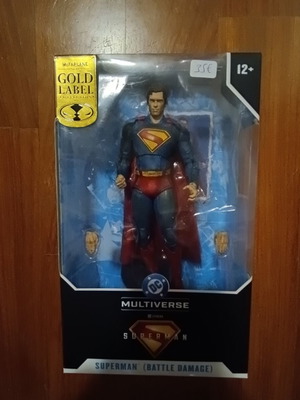 McFarlane Superman Battle Damaged Figure new