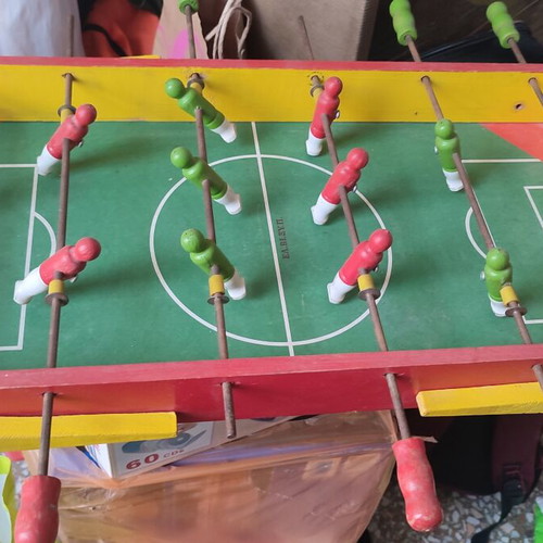 Vintage El.Vi.Xy.P. tabletop foosball game used, 1970s