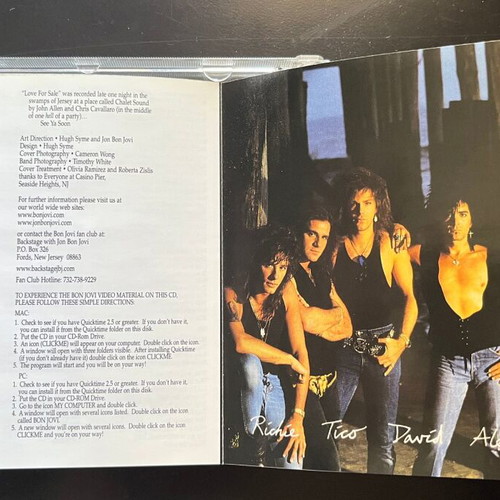 Bon Jovi New Jersey CD remastered like new, rock