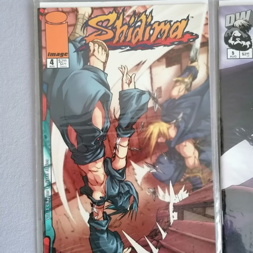 Shidima issues 1-7 used, Image Comics/Dreamwave