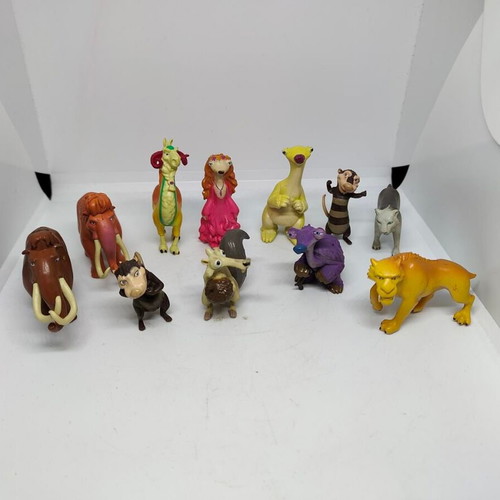 Ice Age collectible figures set of 11, like new