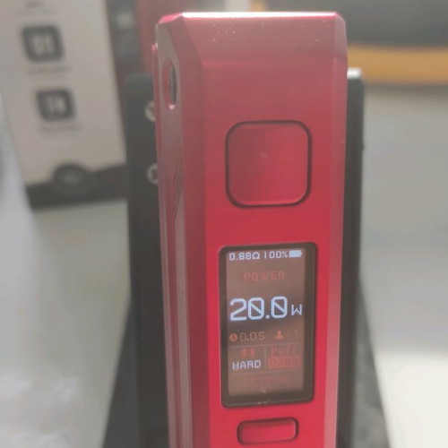Lost Vape Thelema Solo Mod 100W red matte new