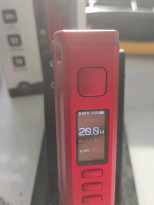 Lost Vape Thelema Solo Mod 100W κόκκινο ματ καινούργιο