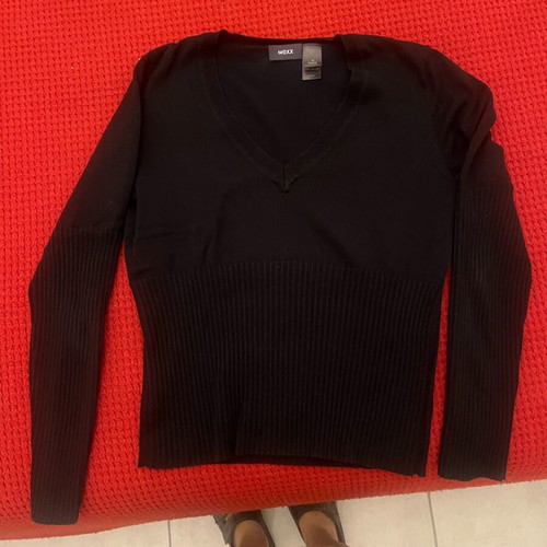 Mexx black t-shirt like new, cotton, size M