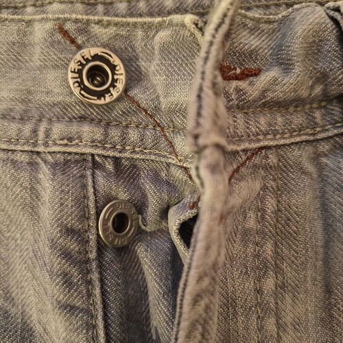 Diesel denim shorts used, size 29, gray