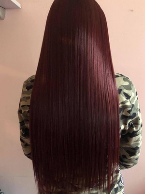 Hair extension new, 100g with 5 tic-tac clips, 60 cm length