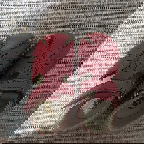 Παιδικά παπούτσια Bobux καινούργια, νούμερο 18, κόκκινα πέδιλα