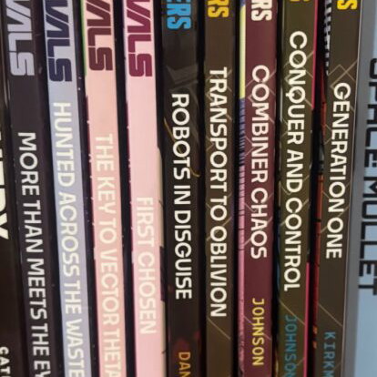 Image Comics Void Rivals and Transformers volumes 1-5 like new