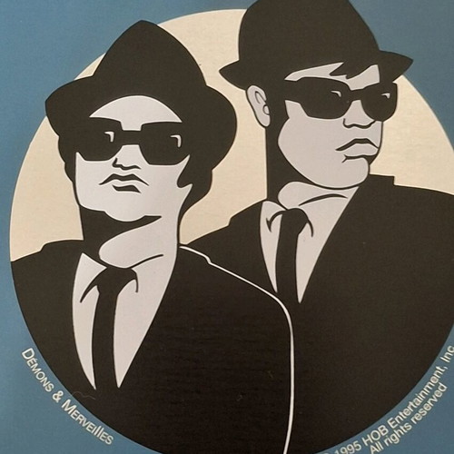 Vintage metal case The Blues Brothers Demons et Merveilles 1995 new